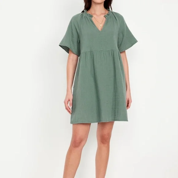 Old Navy | Dresses | Old Navy Short Sleeve Demi Swing Mini Dress Dried Herb Green Xl Gauzy Cotton | Poshmark Old Navy | Dresses | Old Navy Short Sleeve Demi Swing Mini Dress Dried Herb Green Xl Gauzy Cotton | Poshmark